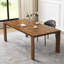 Table de salle à manger rectangulaire en bois massif l 62,99 po Cathelijn-113276783