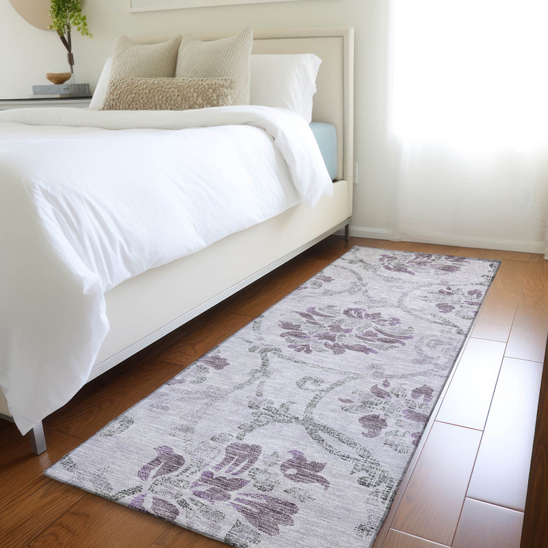 Tapis intérieur / extérieur Sossio avec envers antidérapant, Tapis de couloir 2 pi 3 po x 7 pi 6 po