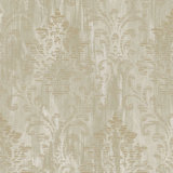 Metallic FX Modern Metallic Damask 33' L x 21" W Wallpaper Roll
