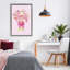Cadre flottant avec pivoines romantiques romantiques, conception de Hillary Holt-2071512402-2071512400
