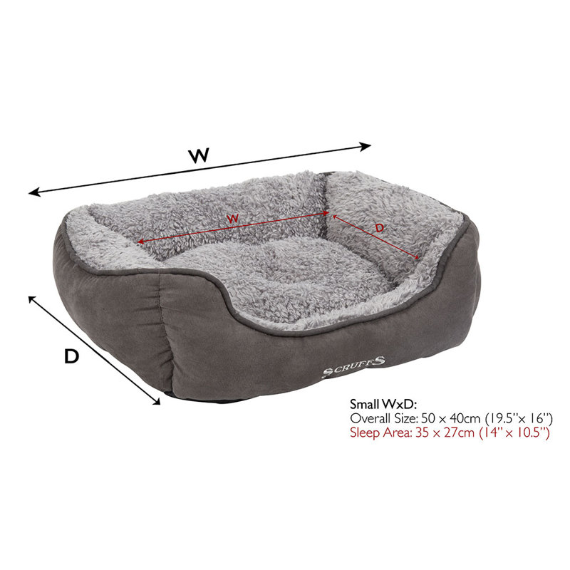 Cosy Polyester Pet Bed, Small (5-12kg)