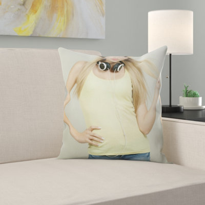 Studio Portrait Throw Pillow