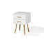 Abril 40 cm W Bedside Table