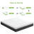 Alwyn Home 10 inch Queen Mattress, Cooling Extra Large Memory Foam Mattress For Cool Sleep, 5-Zone Ergonomic Decompression Support, Mattress In a Box.-1817192610-1817192613