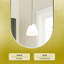 Luminaire suspendu conique à 1 lumière Chesire-2056588034
