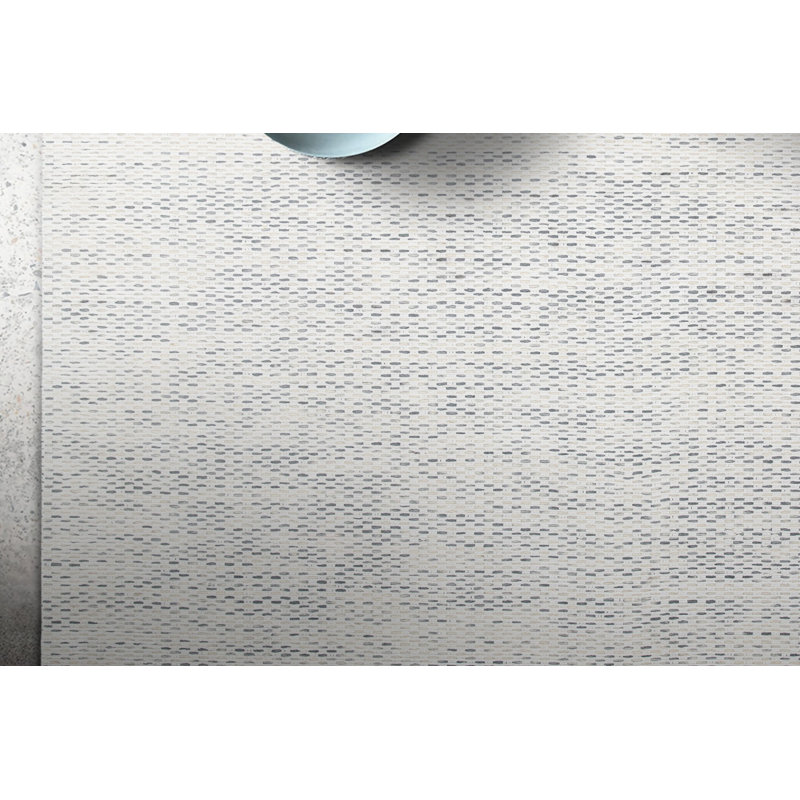 Tapis luxueux 100% laine de couleur crème, 7,9 x 11,2 pieds | Tissé à la machine avec base en coton / jute durable, 2,2 lb / pi² | Facile à nettoyer, sécuritaire pour l'aspirateur, idéal pour le salon et la chambre à coucher, décoration intérieure élégante