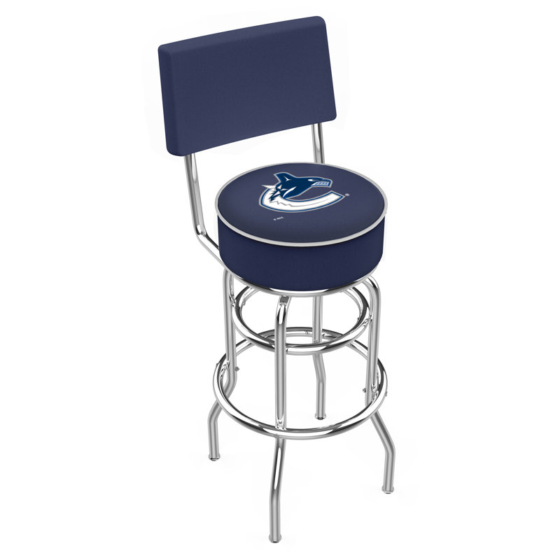 Tabouret de comptoir pivotant 25 po NHL, Canucks de Vancouver