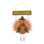 Décoration murale welcome Thanksgiving Turkey