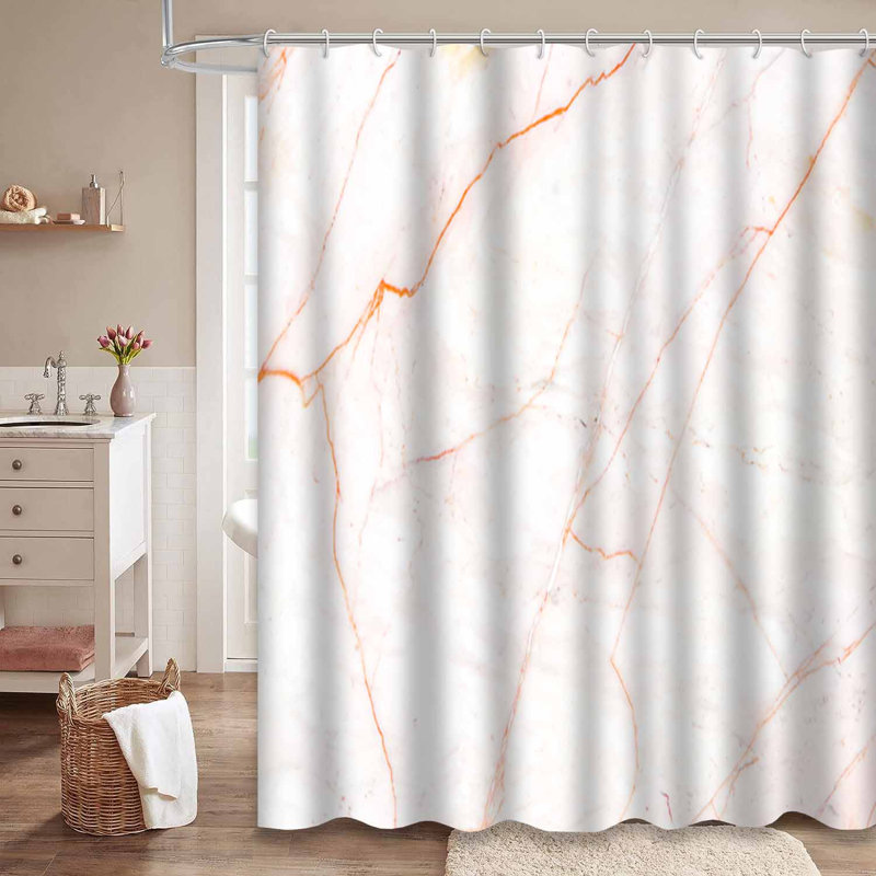 Rideau de douche Marble, L 72 po x l 72 po
