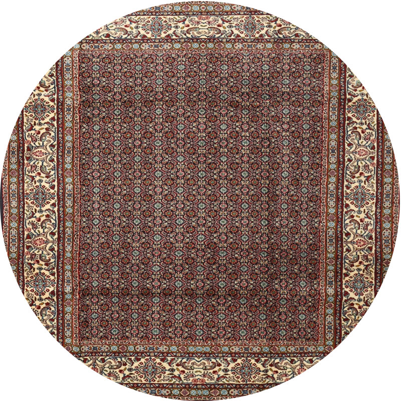 Oriental Indoor Rug, Round 4'
