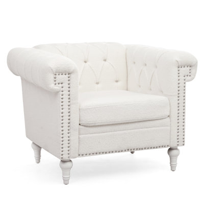 Aleanah 38.98'' Wide Tufted Armchair -  Darby Home Co, 6C83A2D8D2224975A46B652CF84C3AEA