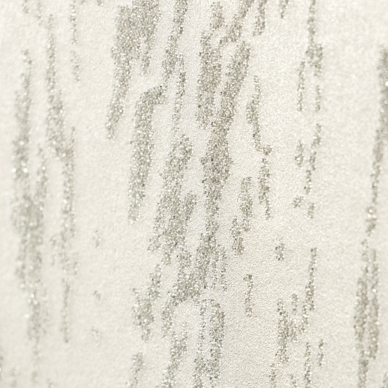 Urban Classics Collection Elysée Abstract Glass Stone Wallpaper Roll, White