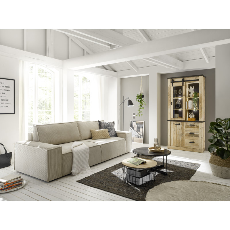 Jackeline 255cm Sideboard, Nature