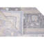 Hand Knotted Wool Area Rug in Gray And Dark Gray
