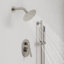 Système de douche à pression équilibrée, douchette à double effet de pluie 10 po avec douche à main-92522936