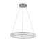 Luminaire suspendu à chevrons - Nickel brossé - Diamètre de 23,62 po-125545652