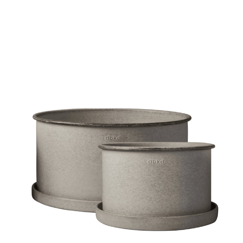 Plant Bowl 2-Set Beige S/L
