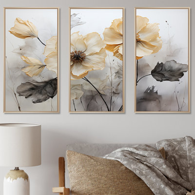 Minimalisme Morning Glory - ensemble d'art mural Morning Glory