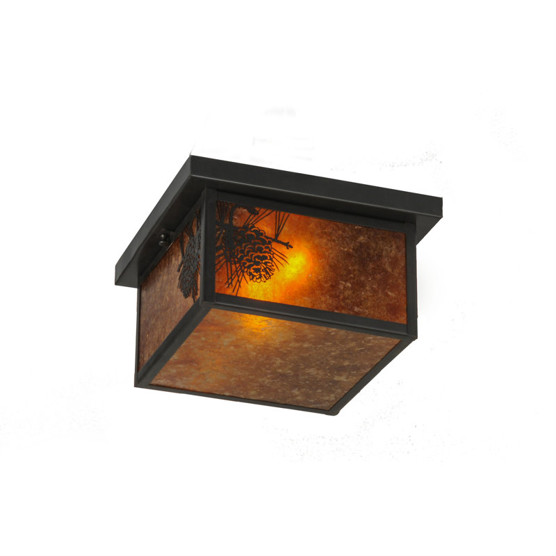 Dragen Mica Flush Mount