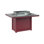 Donoma Rectangular Dining Fire Pit Table
