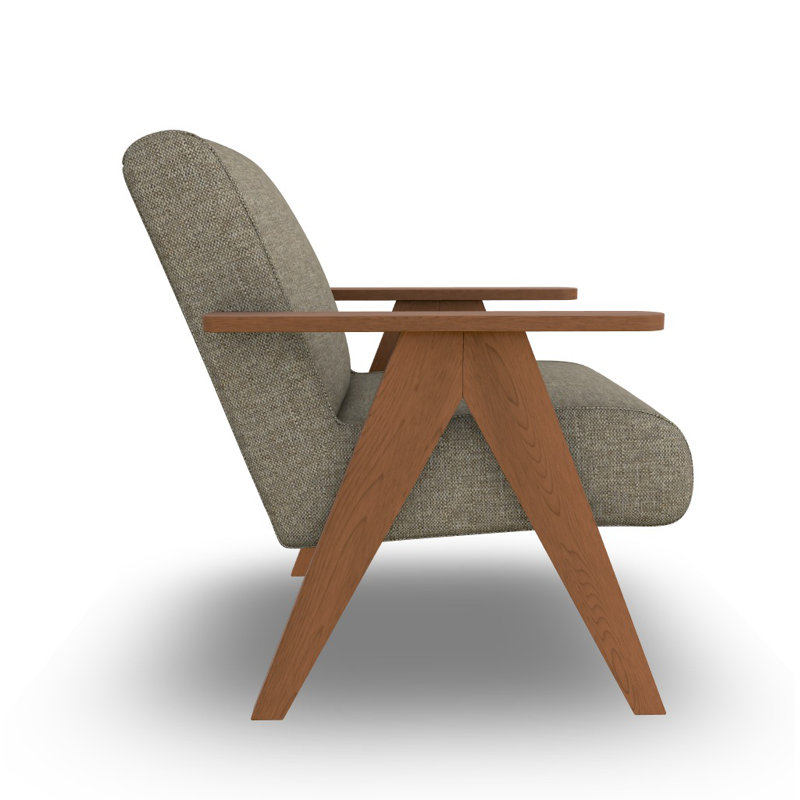Fauteuil d'appoint, Tissage Drusky Twig Sustain®, Espresso