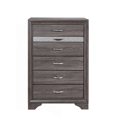 Commode de style moderne avec 1 tiroir à bijoux, armoire d'appoint