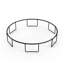 Trampoline YF 14FT Springfree avec filet de sécurité inférieur et échelle - Système de saut à l'élastique extérieur vert