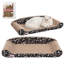 Grattoir de lit en carton à motif bord de mer 27,5 po Emzley-1380618820