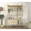 Baugus 180 cm H x 120 cm W Standard Bookcase-2087956791