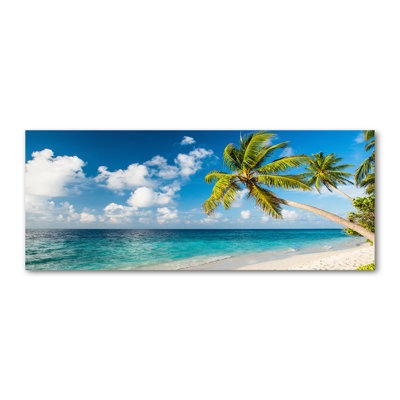 Maldives Beach 1 Piece Wall Art on Canvas