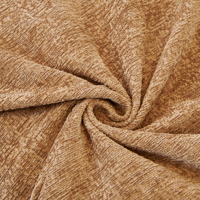 Housse pour canapé Elegant Nordic Chenille, H 71 po x l 118 po, Brun