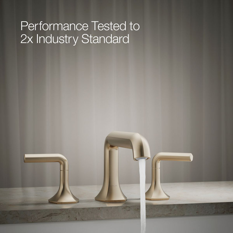Occasion Deck-Mount Bath Spout With Straight Design, Vibrant Brushed Bronze
