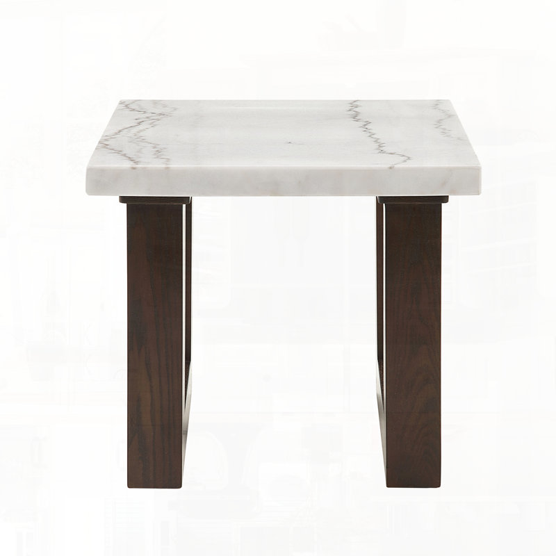 Table de bout en marbre naturel