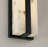 4.75" W x 16" H ADA Integrated LED Vanity Bath Bar in Matte Black with Alabaster Glass-123843813