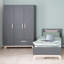 Jara 3 Door Wardrobe