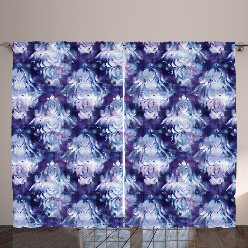 Semi Sheer Curtain Pair