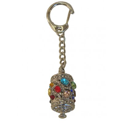 5 Dzambala Prayer Wheel Key Chain -  Feng Shui Import, 5305