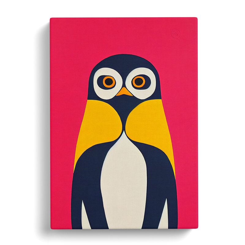 Neneh Penguin Pop Vol.3 - Wrapped Canvas, 60cm H x 40cm W x 3cm D
