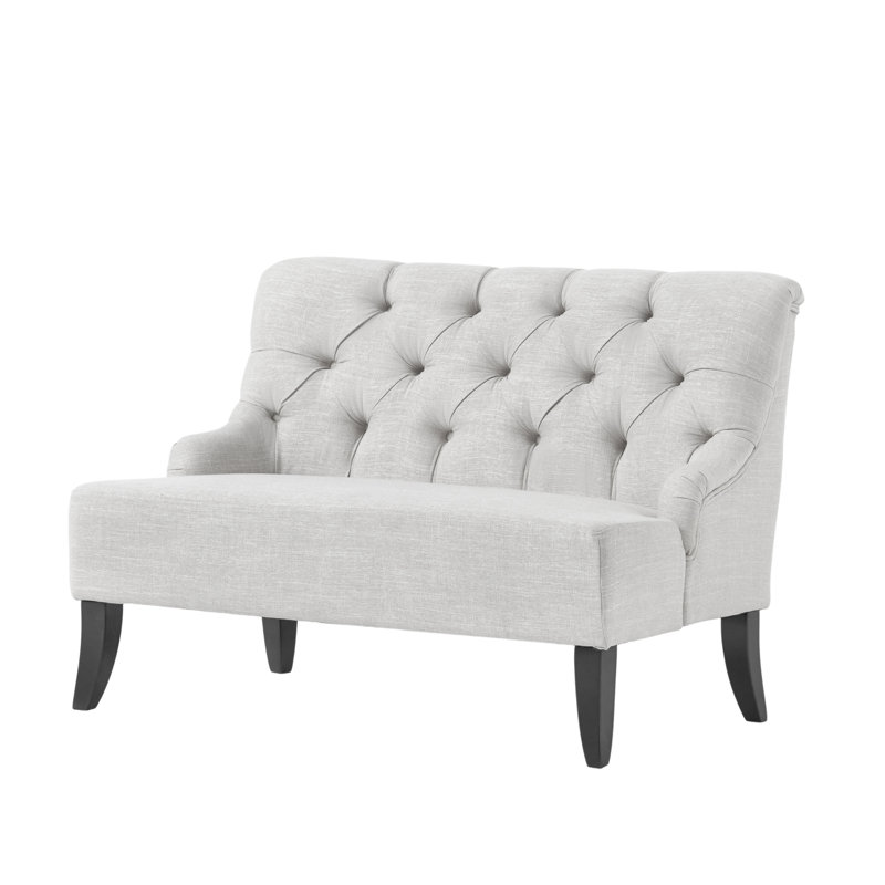 Causeuse moderne, Gris clair