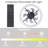 Kiper 13.78'' Ceiling Fan with LED Lights