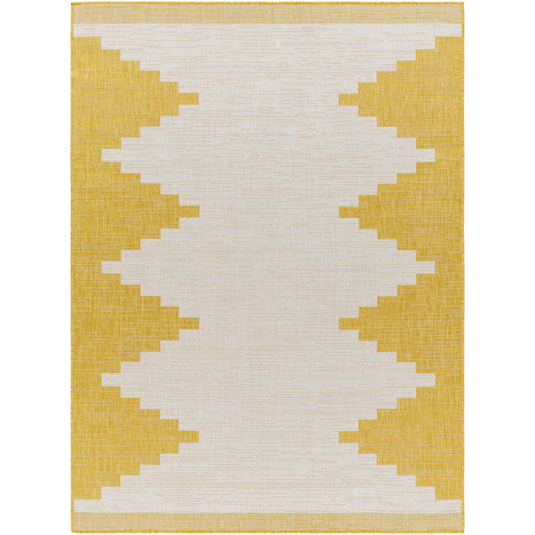Granby Yellow Outdoor Area Rug