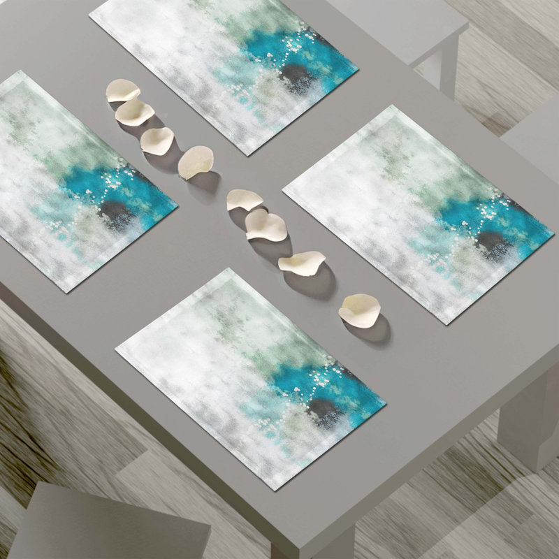 Napperon abstrait en polyester