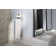 Ladena® Finish Vitreous China Rectangular Undermount Bathroom Sink with Overflow