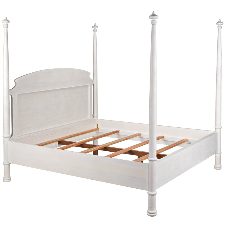New Douglas Bed, White Washed, Eastern King