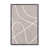 Weathered Zinc Single Picture Framed Paper