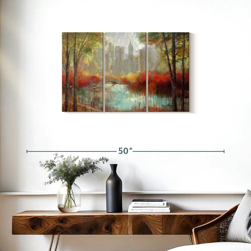  «Autumn View», H 20 po x l 33 po