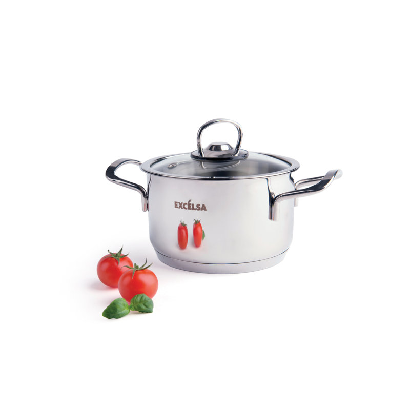 Jazz Cook Stainless Steel (18/10) Saucepan, 14cm