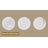 Guein 12” Round Natural Marble Tray-873599618