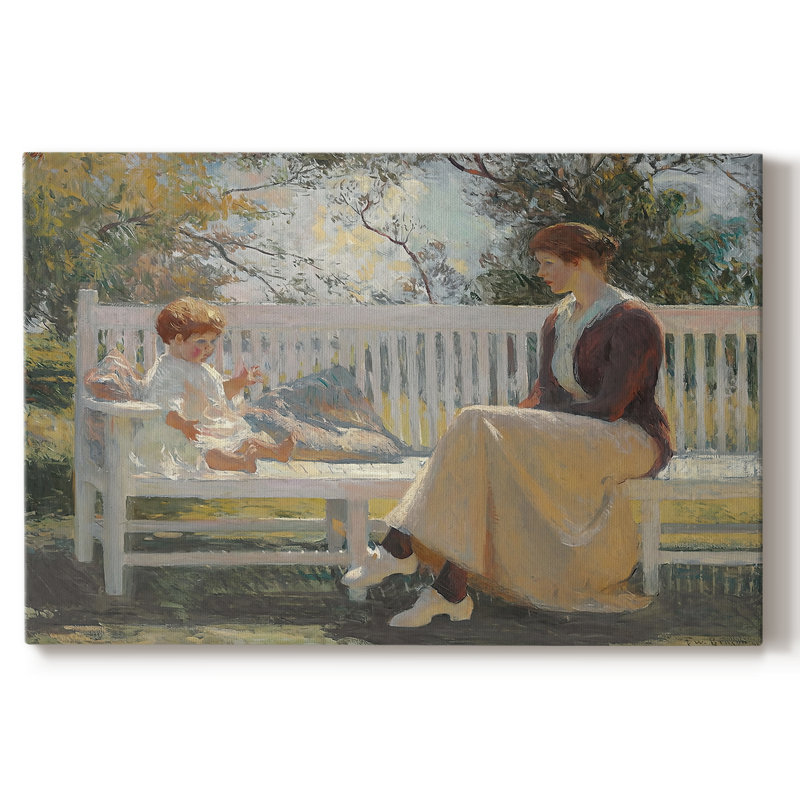Sunlight-Frank Weston Benson-Gallery Wrapped Canvas-1909, 24x36
