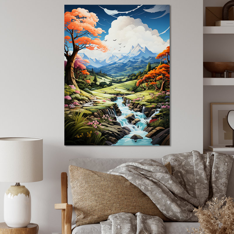 «Alco», impression sur toile, Toile tendue, H 32 po x l 24 po x P 1 po